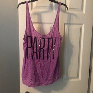 Pink tank top
